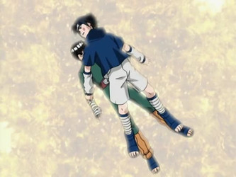 Naruto Complete Collection/Naruto/Naruto - 022 - Chunin Challenge, Rock Lee vs. Sasuke!   [DarkDream].mkv